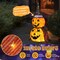 2 Pack 3FT Lighted Jack-O-Lantern Halloween Decorations, Collapsible Pumpkins with 176 Warm LED Lights, Wizard Hats & DIY Capes, Indoor Outdoor Yard Porch Lawn Decor, Foldable & Easy Storage